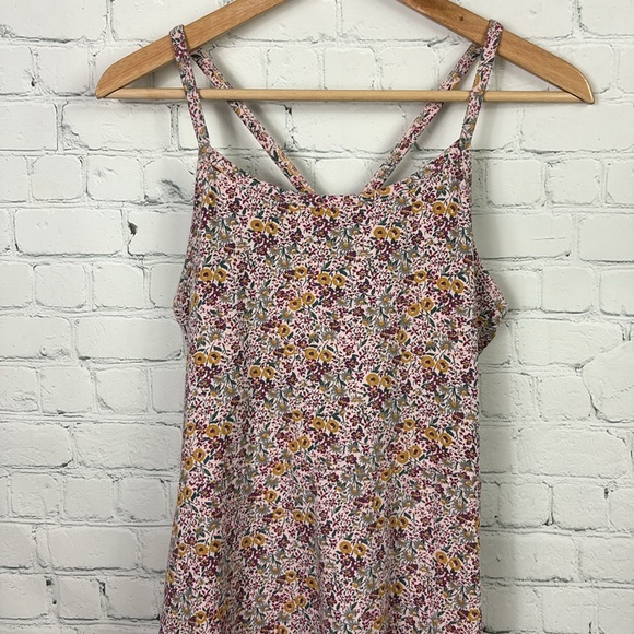 PACT Organic Cotton Fit & Flare Midi Sleeveless Dress size large - Picture 4 of 8